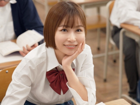 【ドS教え子の逆襲】『先生、もっと我慢してよ♡』制服美少女がドS覚醒！ビンビンのチンコを弄ばれ、射精管理で悶絶する先生の屈辱的でエロすぎる授業！